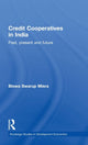 Book cover of: Credit Cooperatives in India. By: Biswa Swarup Misra