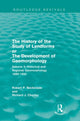 Book cover of: History of the Study of Landforms - Volume 3. By: A. J. Dunn