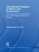Book cover of: Cost-Benefit Analysis of Multi-Level Government. By: Alessandro Ferrara