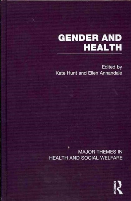 Book cover of: Gender and Health. By: Kate Hunt