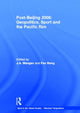 Book cover of: Post-Beijing 2008: Geopolitics, Sport and the Pacific Rim. By: J. A. Mangan