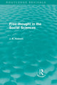 Book cover of: Free-Thought in the Social Sciences (Routledge Revivals). By: John Atkinson Hobson