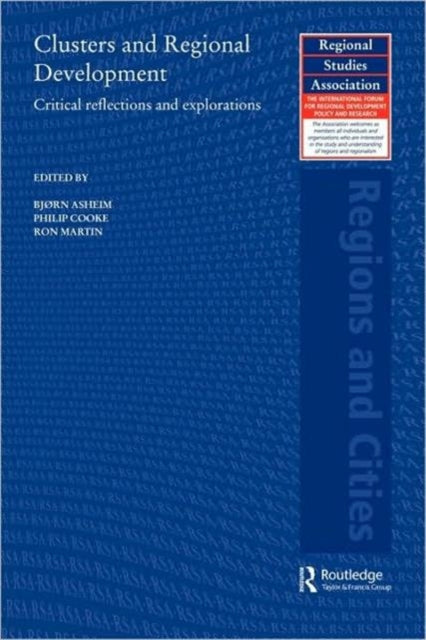 Book cover of: Clusters and Regional Development. By: Bjorn Asheim