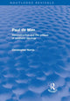 Book cover of: Paul de Man (Routledge Revivals). By: Christopher Norris