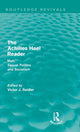 Book cover of: Achilles Heel Reader (Routledge Revivals). By: Victor J. Seidler
