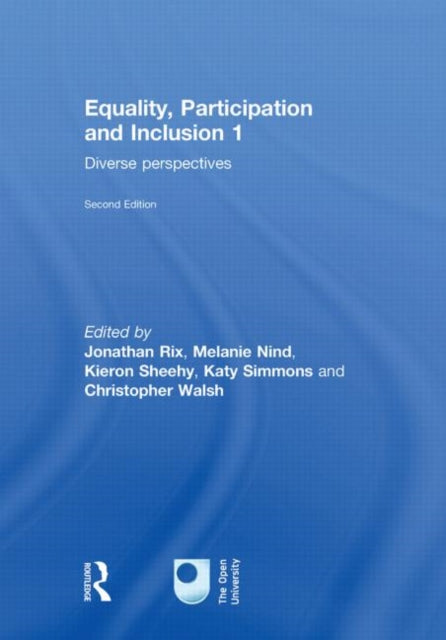 Book cover of: Equality, Participation and Inclusion 1. By: Jonathan Rix