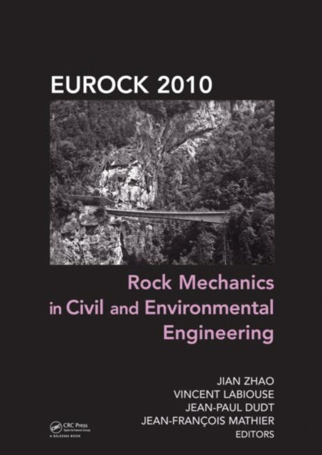 Book cover of: Rock Mechanics in Civil and Environmental Engineering