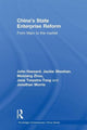 Book cover of: China's State Enterprise Reform. By: John Hassard