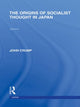 Book cover of: Origins of Socialist Thought in Japan. By: John Crump