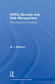 Book cover of: NATO, Security and Risk Management. By: M. J. Williams