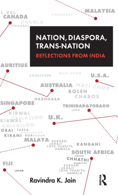 Book cover of: Nation, Diaspora, Trans-nation. By: Ravindra K. Jain