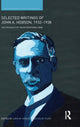 Book cover of: Selected Writings of John A. Hobson 1932-1938. By: John Atkinson Hobson