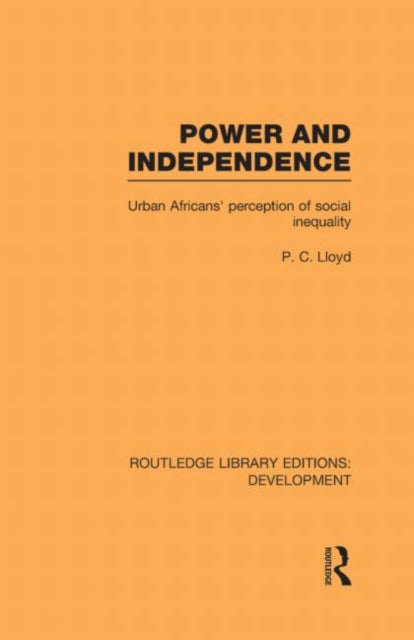 Book cover of: Power and Independence. By: Peter Cutt Lloyd
