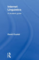 Book cover of: Internet Linguistics. By: David Crystal