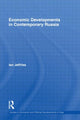 Book cover of: Economic Developments in Contemporary Russia. By: Ian Jeffries
