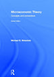 Book cover of: Microeconomic Theory second edition. By: Michael Eugene Wetzstein