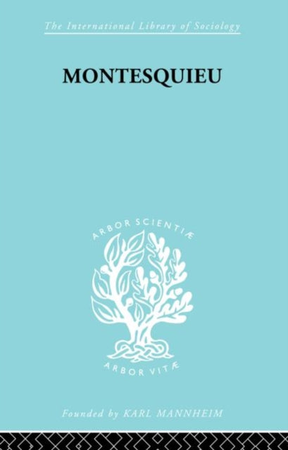 Book cover of: Montesquieu. By: Werner Stark