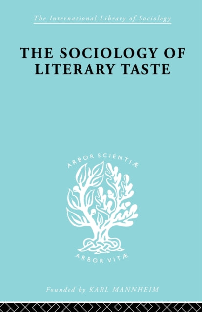 Book cover of: Sociology Lit Taste Ils 90. By: Levin L. Schucking