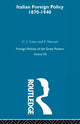 Book cover of: Italian Foreign Policy 1870-1940. By: C. J. Lowe
