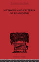 Book cover of: Methods and Criteria of Reasoning. By: Rupert Crawshay-Williams