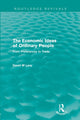 Book cover of: Economic Ideas of Ordinary People (Routledge Revivals). By: Levy, David M.