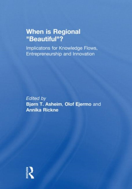 Book cover of: When is Regional Beautiful?