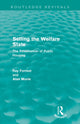 Book cover of: Selling the Welfare State (Routledge Revivals). By: Ray Forrest