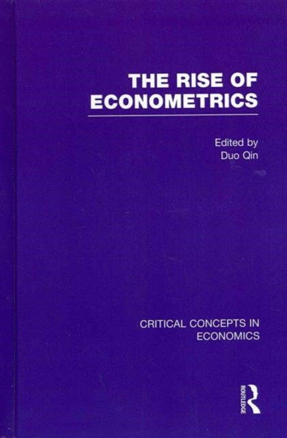 Book cover of: Rise of Econometrics. By: Duo Qin
