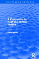 Book cover of: Companion to Post-War British Theatre (Routledge Revivals). By: Philip Barnes
