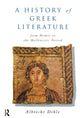 Book cover of: History of Greek Literature. By: Albrecht Dihle
