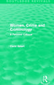 Book cover of: Women, Crime and Criminology (Routledge Revivals). By: Carol Smart