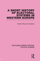 Book cover of: Short History of Electoral Systems in Western Europe. By: Andrew McLaren Carstairs