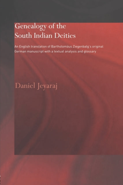 Book cover of: Genealogy of the South Indian Deities. By: Daniel Jeyaraj