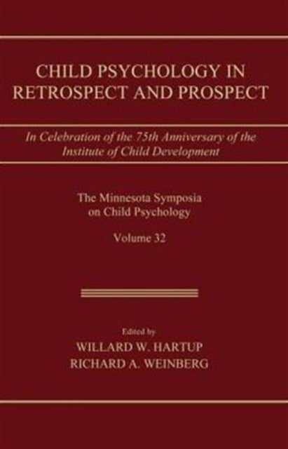 Book cover of: Child Psychology in Retrospect and Prospect
