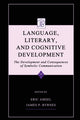 Book cover of: Language, Literacy, and Cognitive Development. By: Eric Amsel