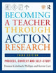 Book cover of: Becoming a Teacher through Action Research
