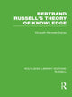 Book cover of: Bertrand Russell's Theory of Knowledge. By: Elizabeth Ramsden Eames