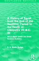 Book cover of: History of Egypt from the End of the Neolithic Period to the Death of Cleopatra VII B.C. 30 (Routledge Revivals)