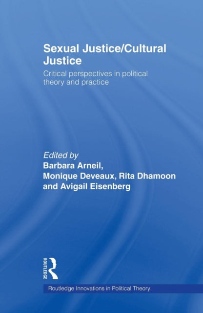 Book cover of: Sexual Justice / Cultural Justice