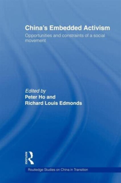 Book cover of: China's Embedded Activism