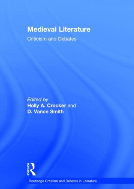 Book cover of: Medieval Literature