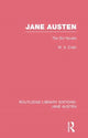 Book cover of: Jane Austen (RLE Jane Austen). By: Wendy Craik