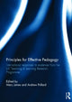 Book cover of: Principles for Effective Pedagogy