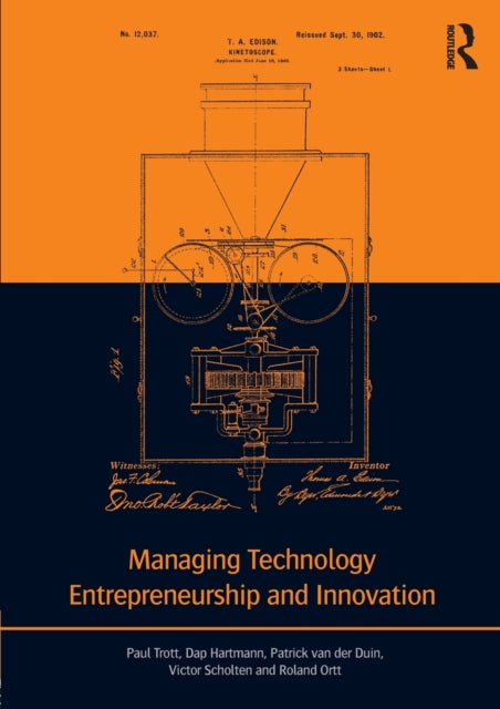 Book cover of: Managing Technology Entrepreneurship and Innovation. By: Paul Trott
