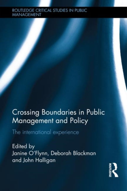 Book cover of: Crossing Boundaries in Public Management and Policy