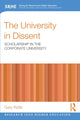 Book cover of: University in Dissent. By: Gary Rolfe