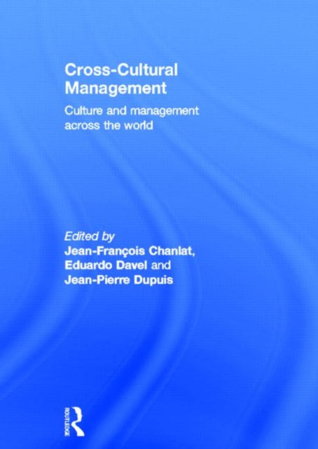 Book cover of: Cross-Cultural Management. By: Jean-François Chanlat
