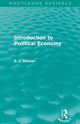 Book cover of: Introduction to Political Economy (Routledge Revivals). By: E. J. Mishan