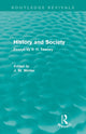 Book cover of: History and Society