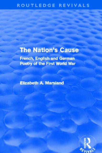 Book cover of: Nation's Cause. By: Elizabeth A. Marsland